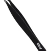 Vitry Yatagan Tweezer Pointed Ends Stainless Steel Black 1 st