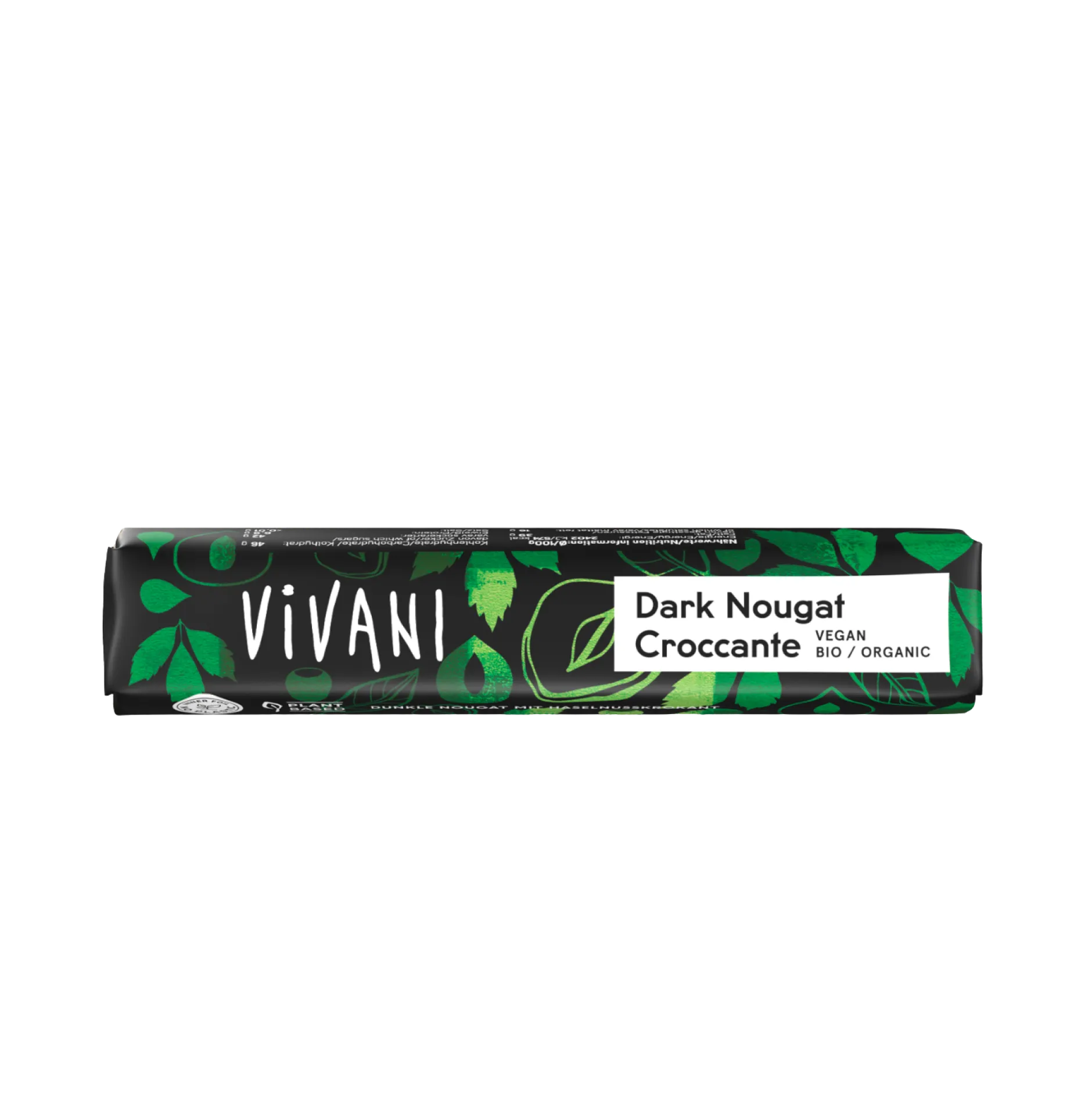 Vivani Dark Nougat Croccante Eko 35 g
