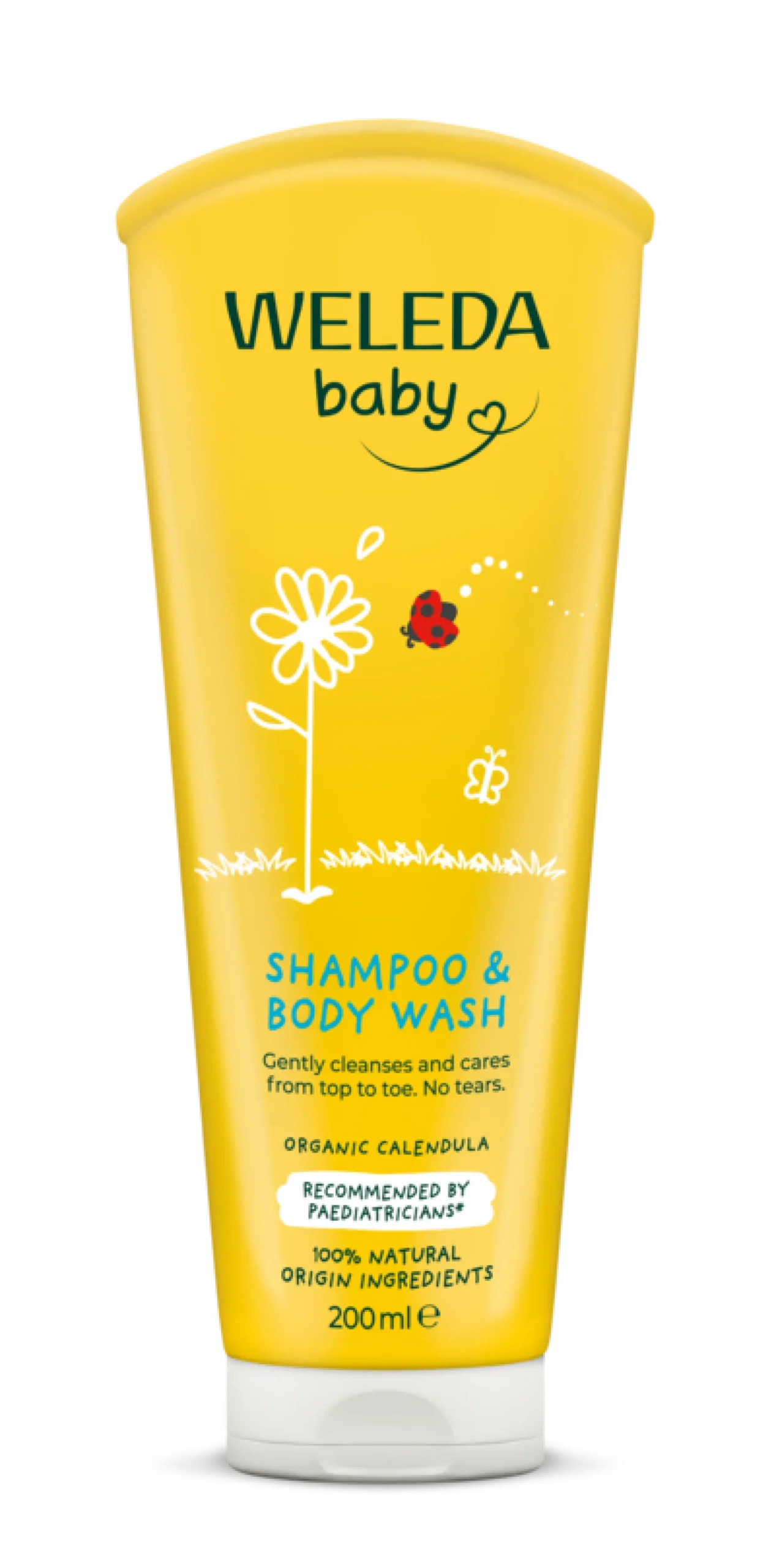 Weleda Calendula Shampoo & Body Wash 200 ml