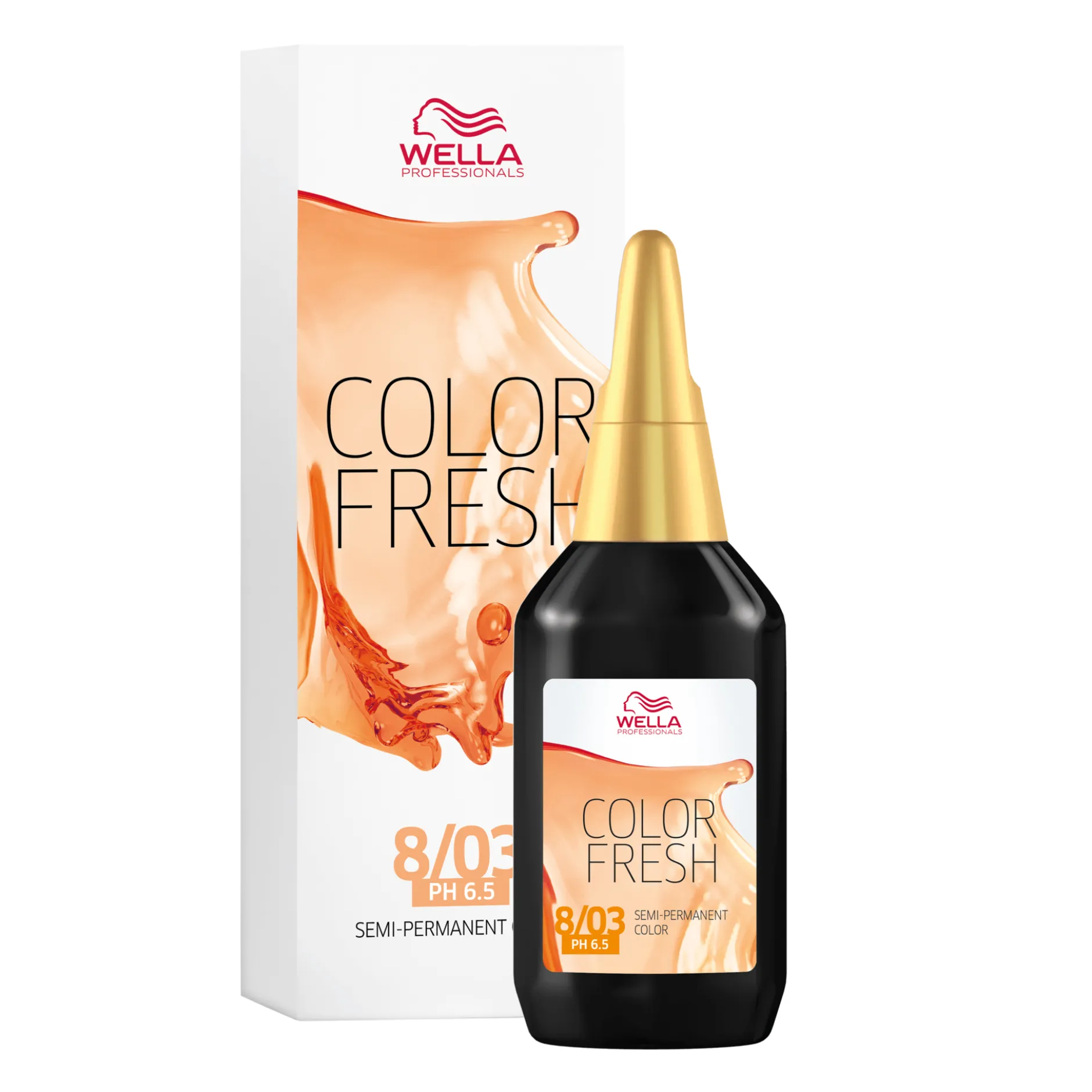 Wella Professionals Color Fresh 8/03 Light Natural Gold Blonde75 ml