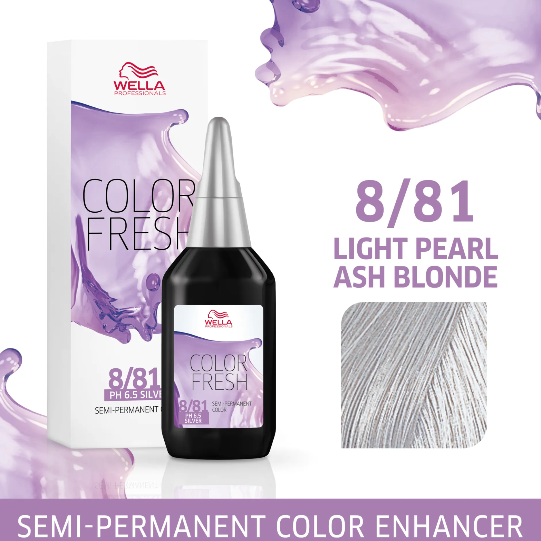 Wella Professionals Color Fresh 8/81 Light Pearl Ash Blonde 75 ml