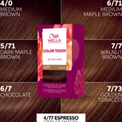 Wella Professionals Color Touch Deep Brown Espresso 4/77 130 ml