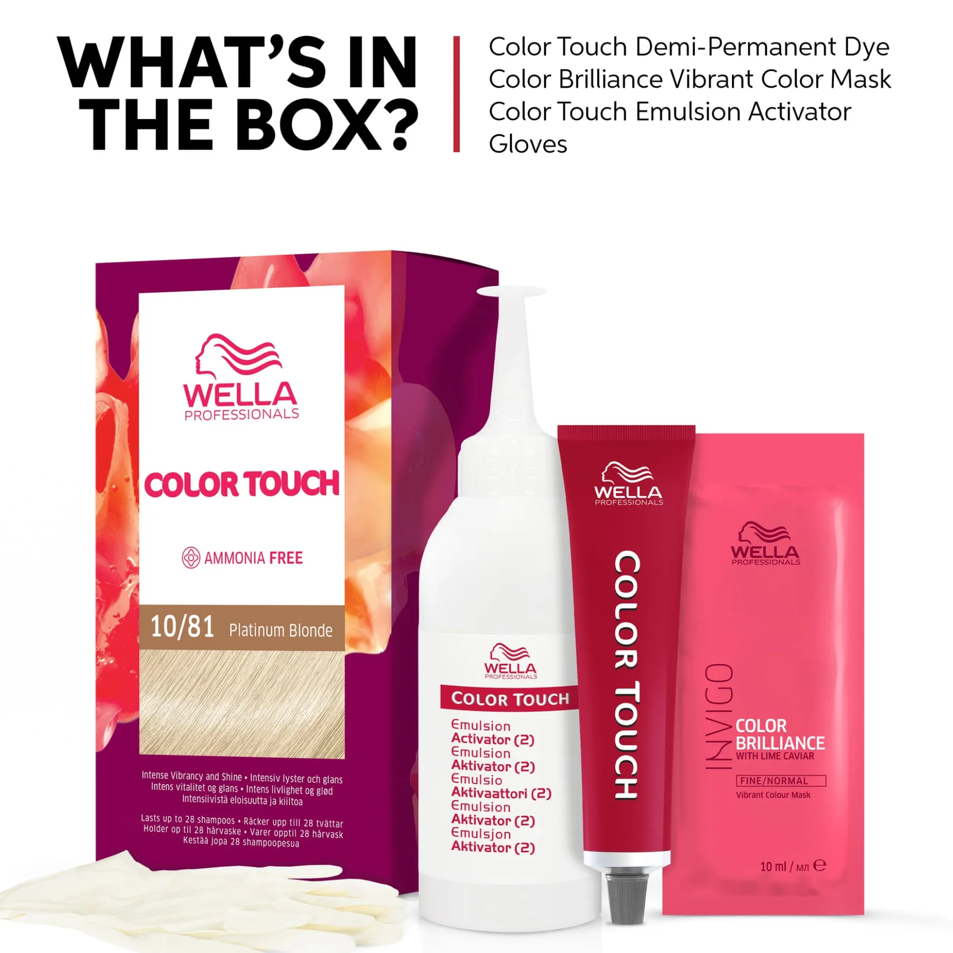 Wella Professionals Color Touch Pure Naturals Black 2/0 130 ml