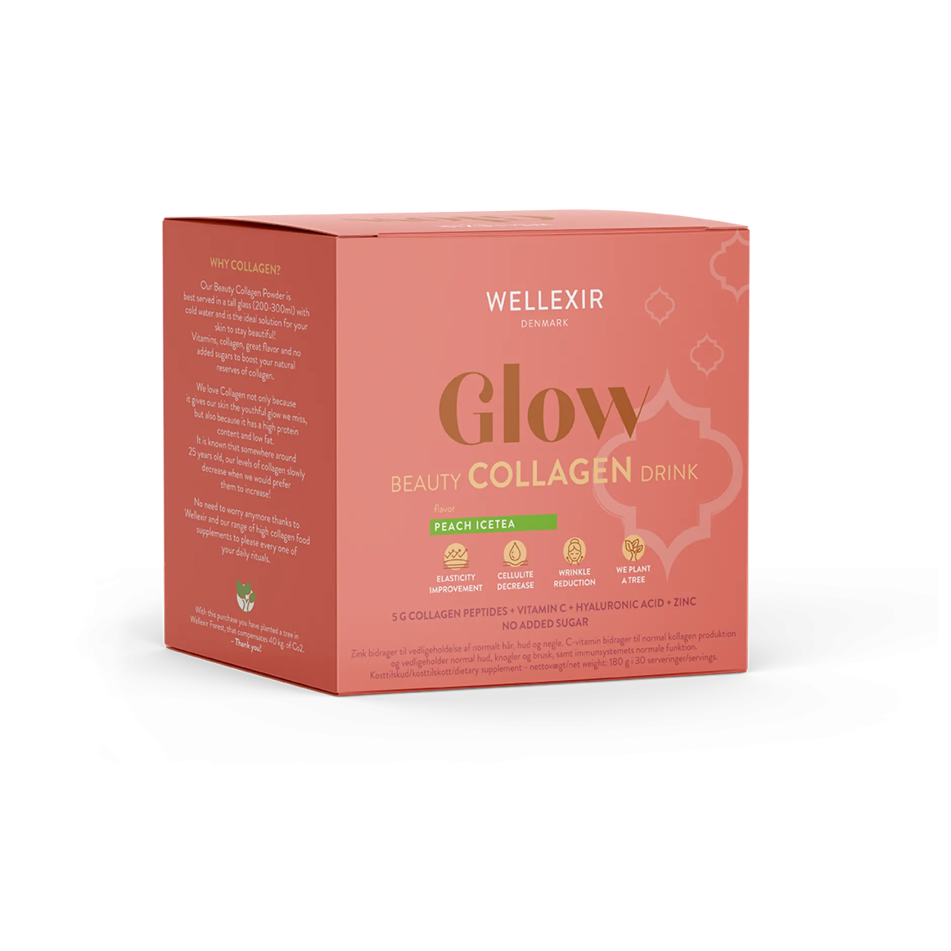 Wellexir Glow Beauty Drink Peach Ice Tea 30 st