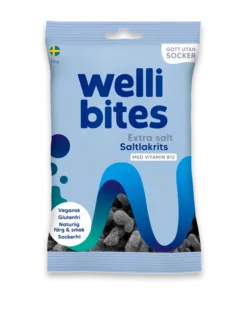 Wellibites Extra Salt Saltlakrits 70 g