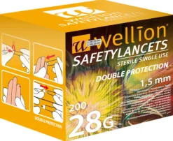 Wellion Säkerhetslancett 28g 200 st