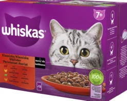 Whiskas Kattmat 7+ Klassiska måltider 12 st