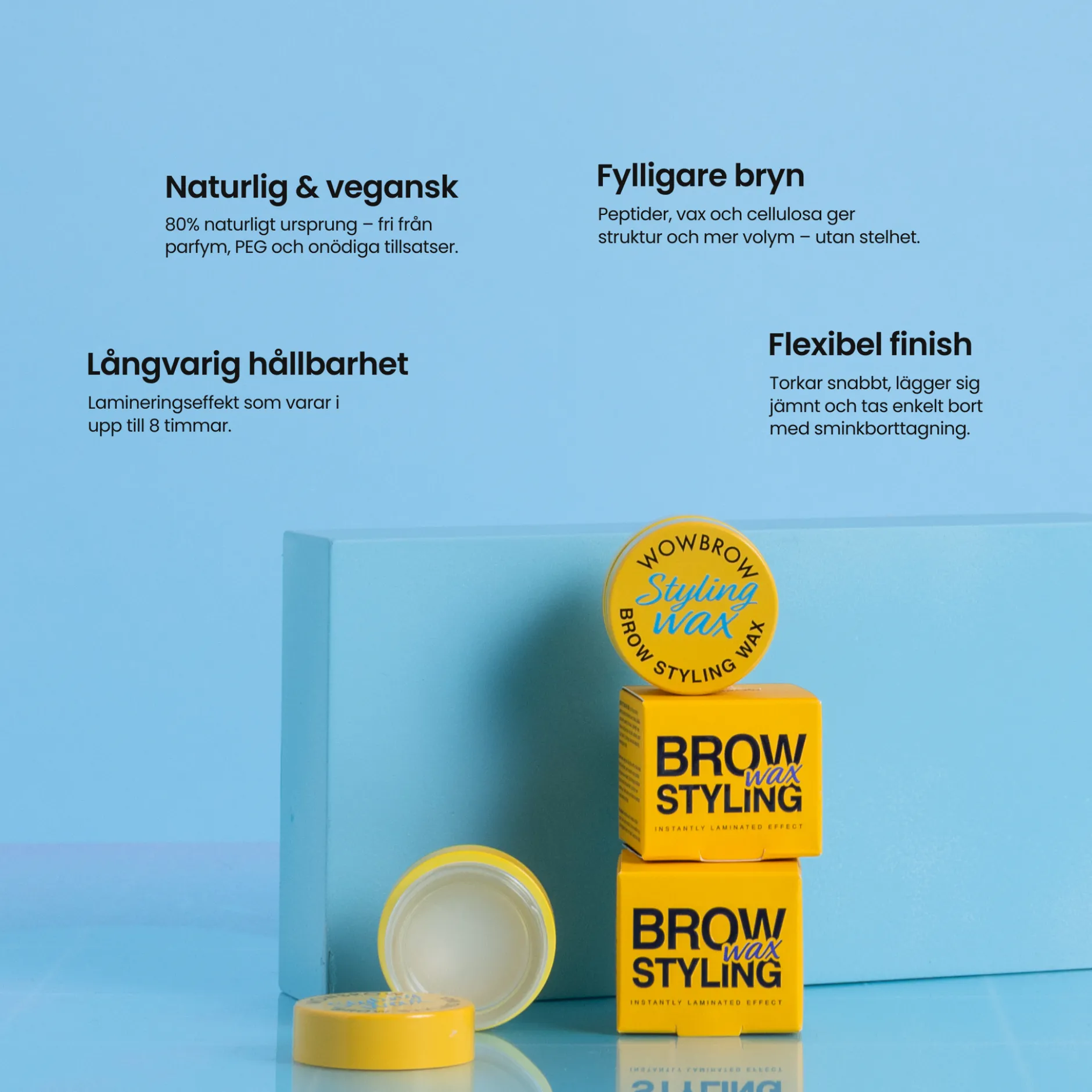 WOWBROW Brow Styling Wax 4,5 ml