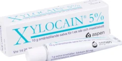 Xylocain Smärtlindrande Salva 5% 10 g