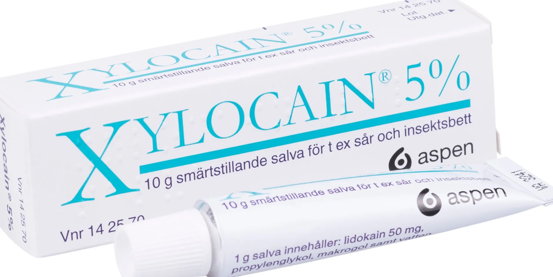 Xylocain Smärtlindrande Salva 5% 10 g