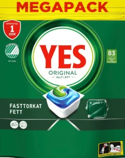 YES Diskmaskinstabletter Original83 st