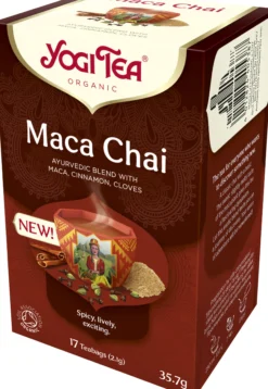 Yogi Tea Maca Chai Ayurvedisk Kryddte 17 påsar
