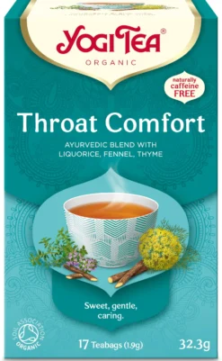 Yogi Tea Throat Comfort KRAV 17 påsar
