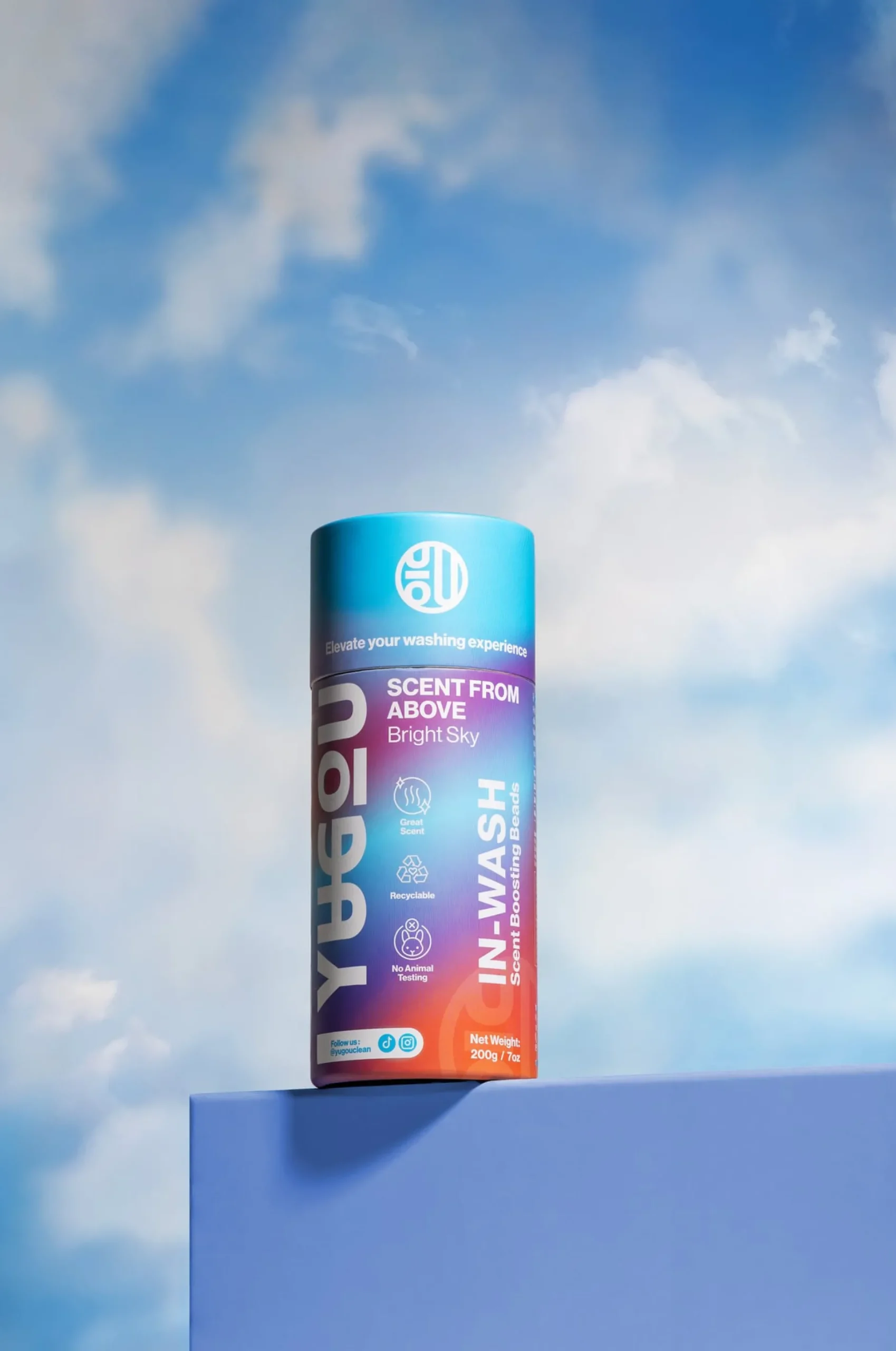 YUGOU IN-WASH Scent Boosting Beads -Bright Sky 200 g
