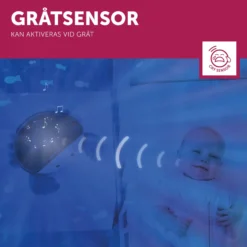 Zazu Ljusprojektor Krabban Cody Blå 1 st