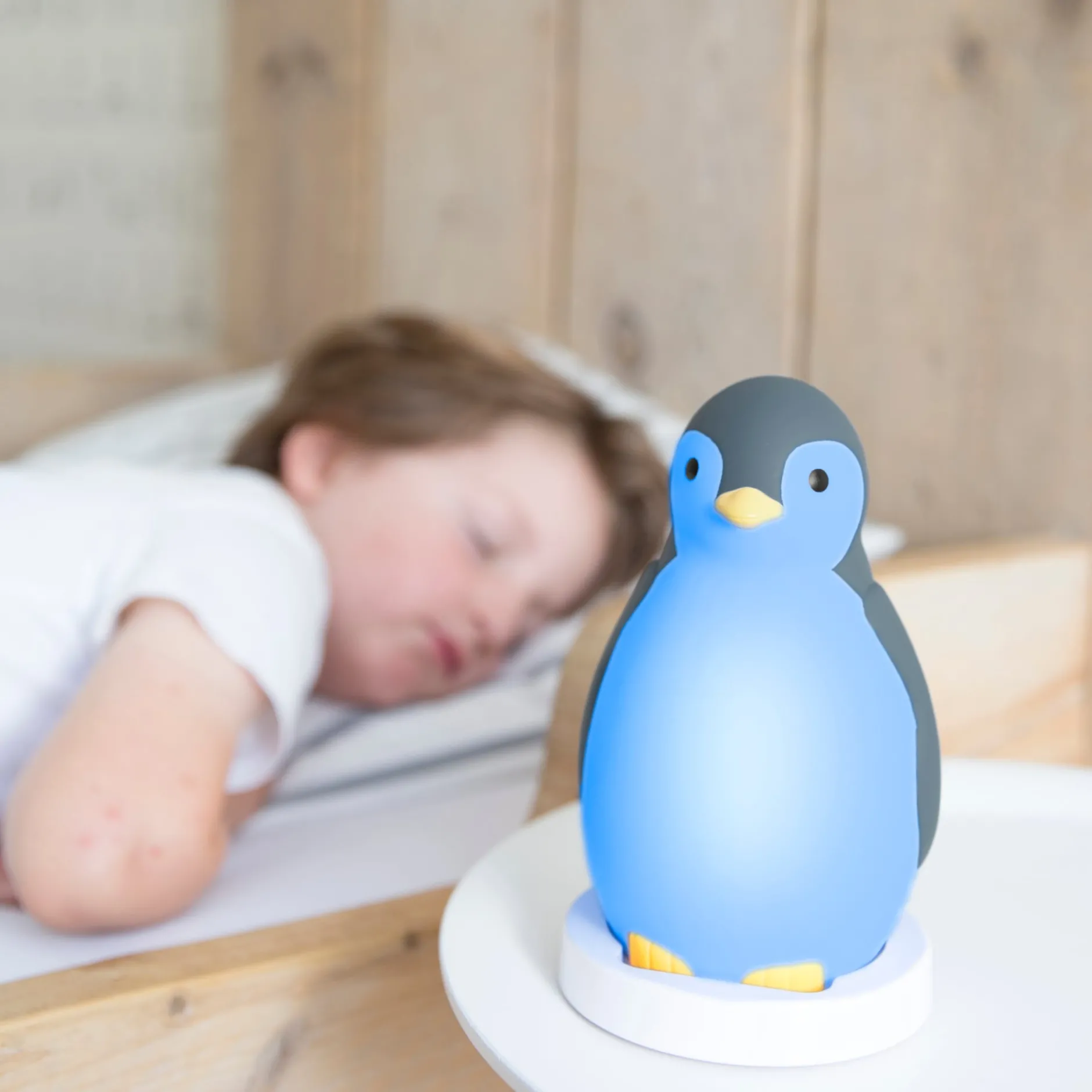 Zazu Sömntränare Pingvinen Pam Grå 1 st