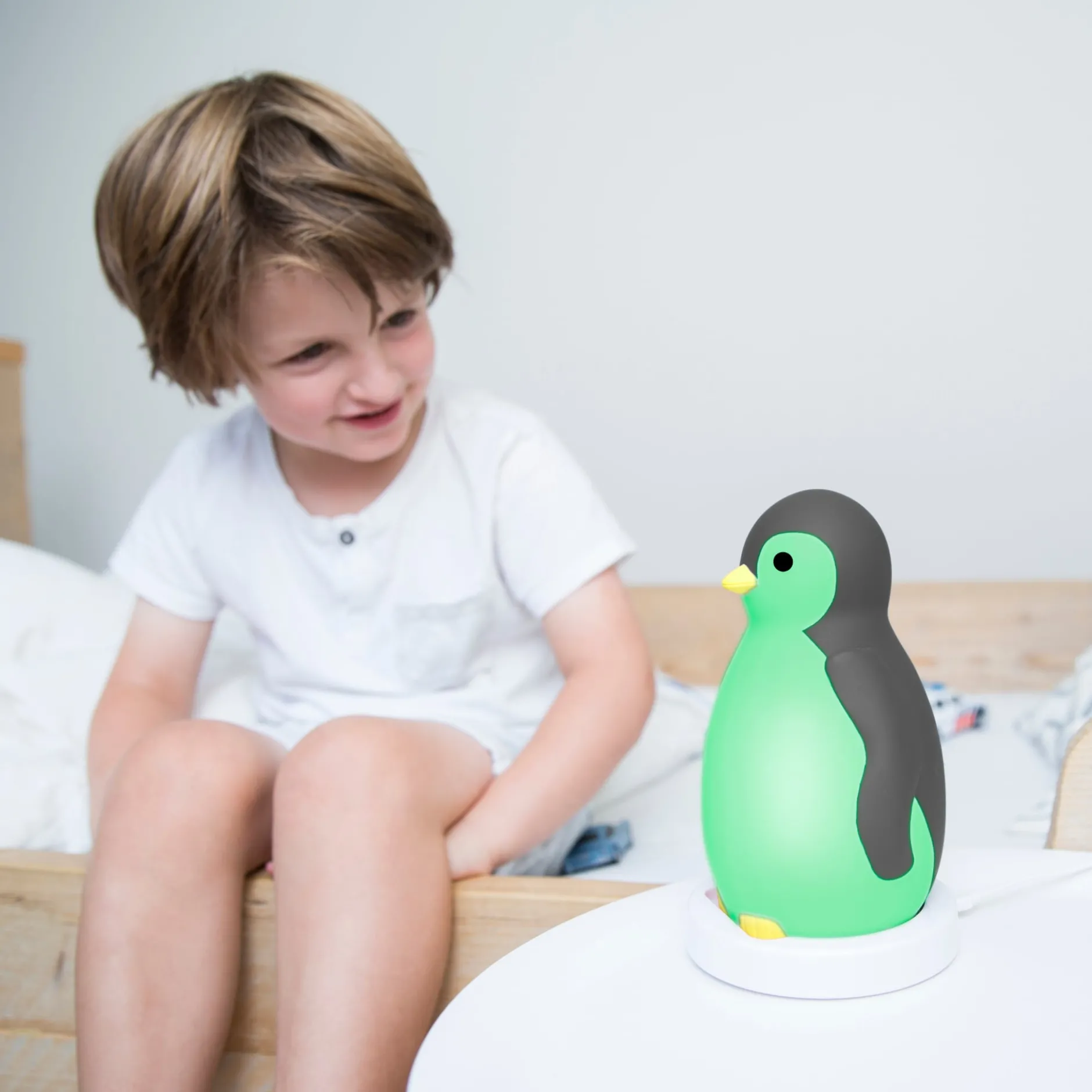 Zazu Sömntränare Pingvinen Pam Grå 1 st