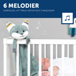 Zazu Snuttefilt & Speldosa Räven Felix 1 st