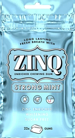 Zinq Strong Mint Tuggummi 22 st