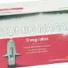 Zomig Nasal nässpray, lösning 5 mg/dos, 0,1 ml x 2st