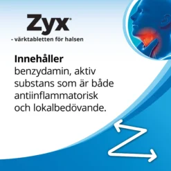 Zyx Citron 3mg 20 Sugtabletter