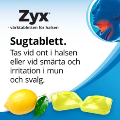Zyx Citron 3mg 20 Sugtabletter